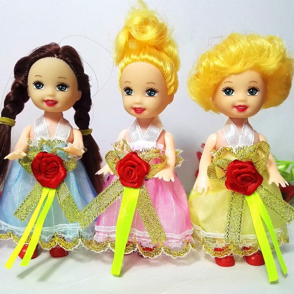 Fashion Cartoon Little Princess Doll