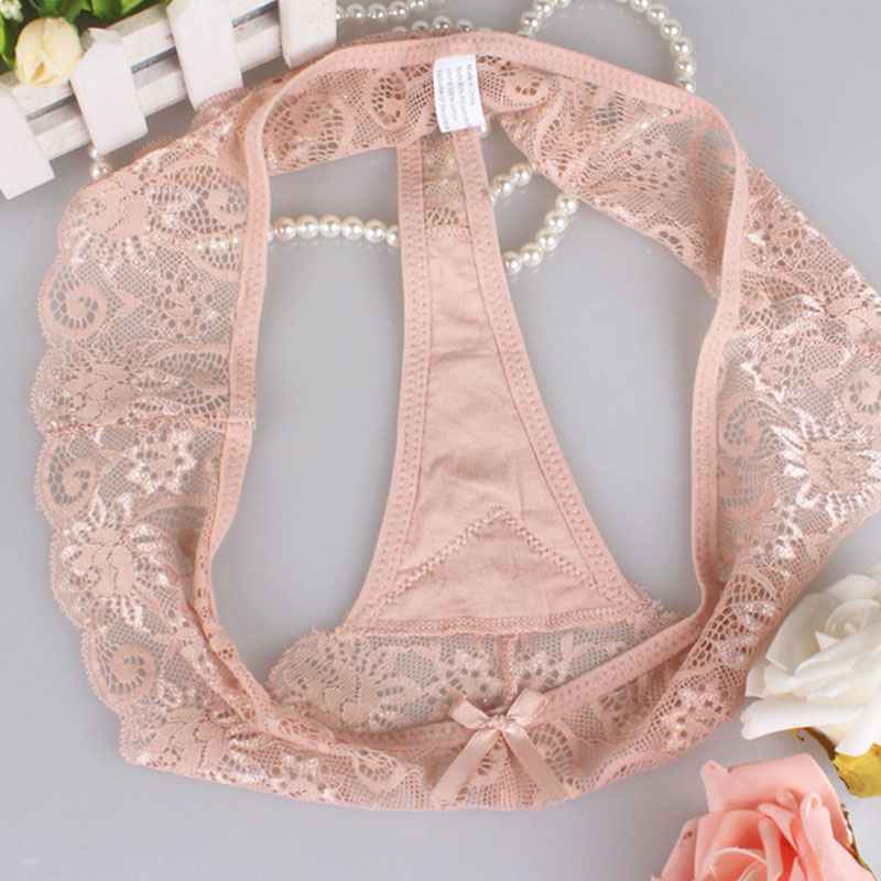 3 Pcs Panties Underwear Woman Lace Thong G-String Sexy Briefs Lingerie Woman Thong T-back Female Underwear For Woman Underwear