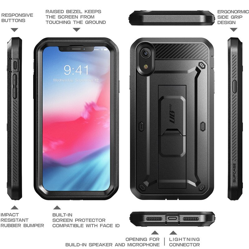 Dirt-Resistant Rugged Phone Case for iPhone XR