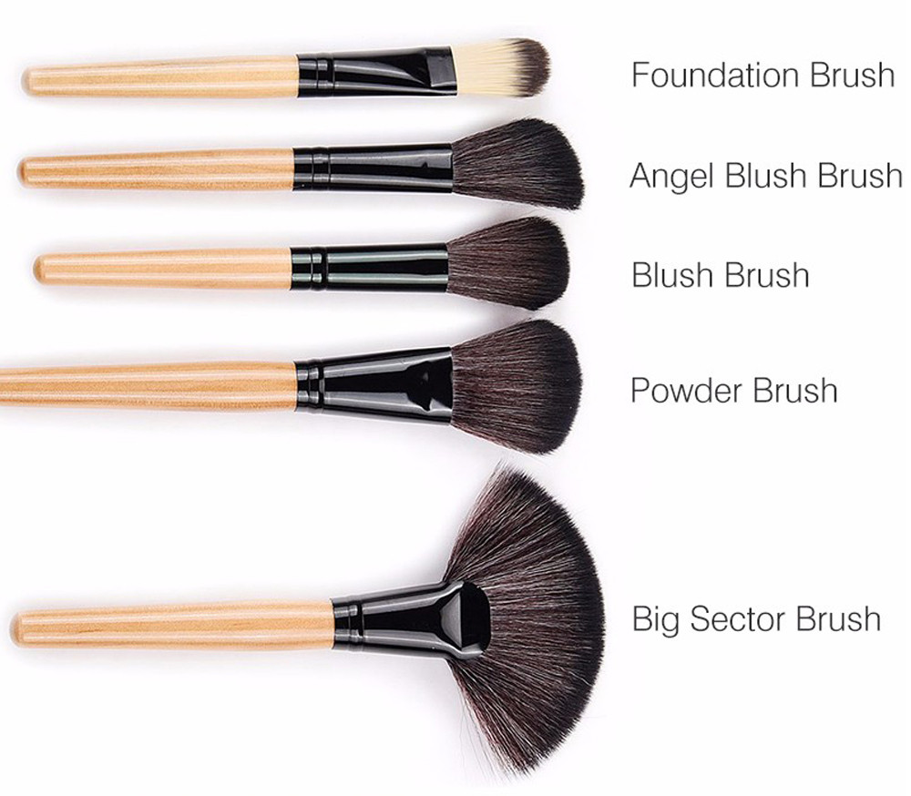 Makeup Brushes Set with Bag 32 pcs Set