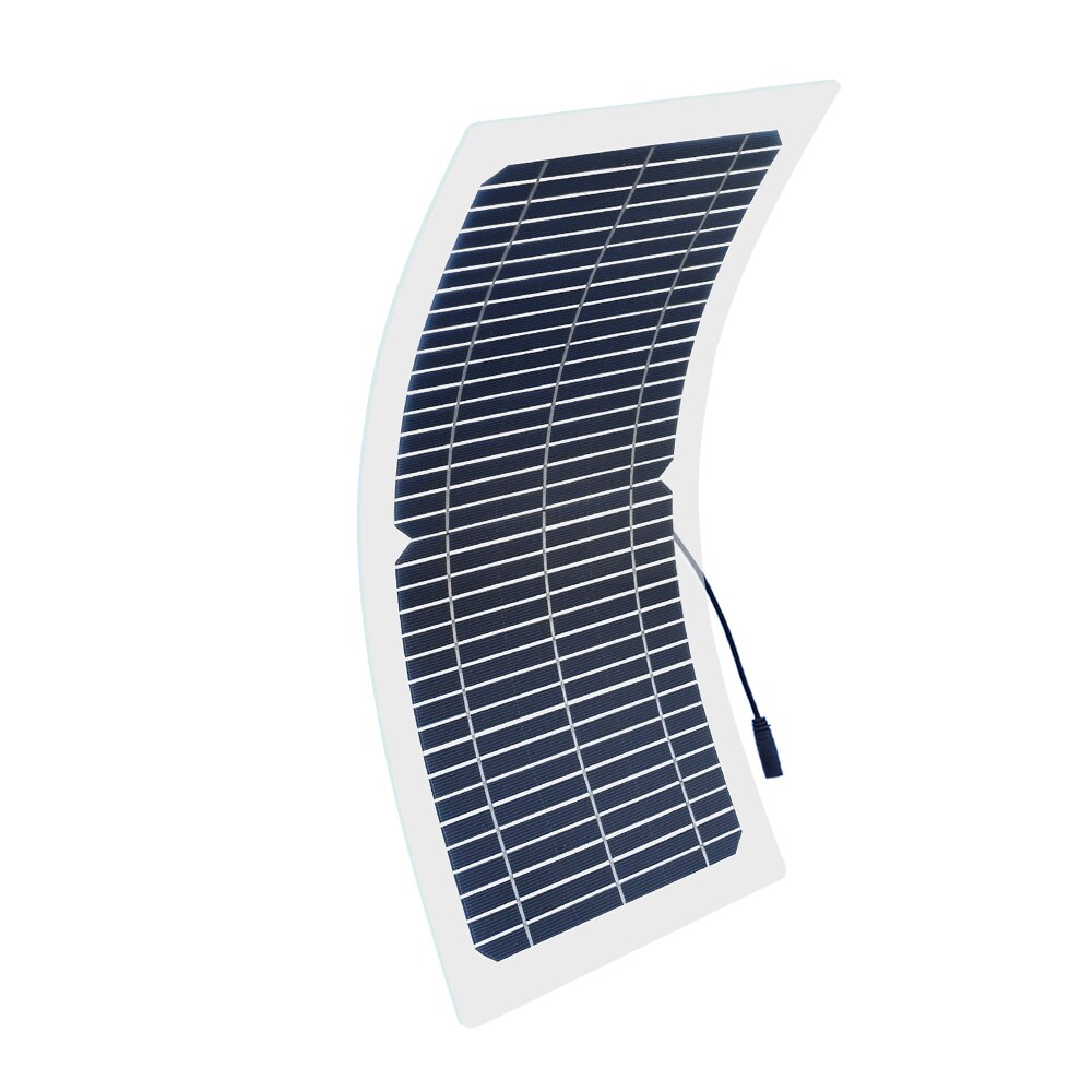 Transparent Semi-Flexible 10W Solar Panel Kit