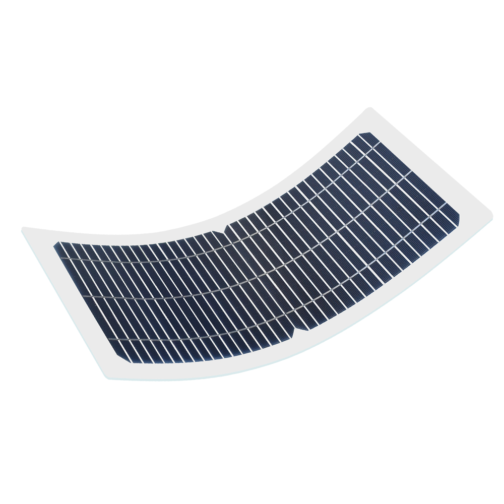 Transparent Semi-Flexible 10W Solar Panel Kit