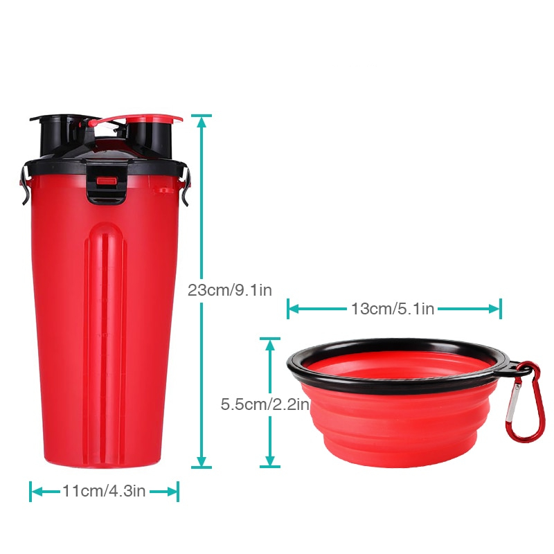 Pet Travel Foldable Cup and Bowl