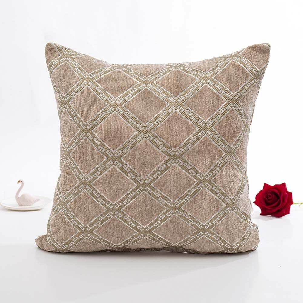 Housse de Coussin Jacquard Vintage Housse de Coussin Jacquard Vintage