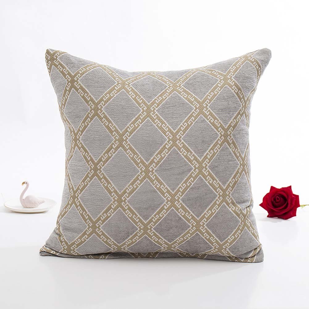 Housse de Coussin Jacquard Vintage Housse de Coussin Jacquard Vintage