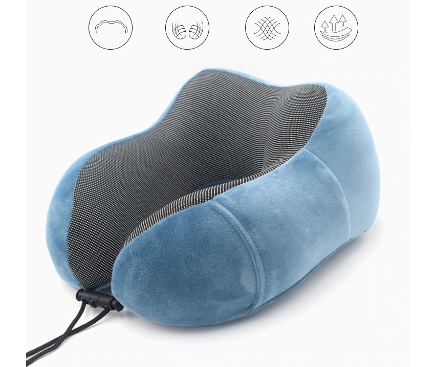U-Shaped Memory Foam Travel Pillow