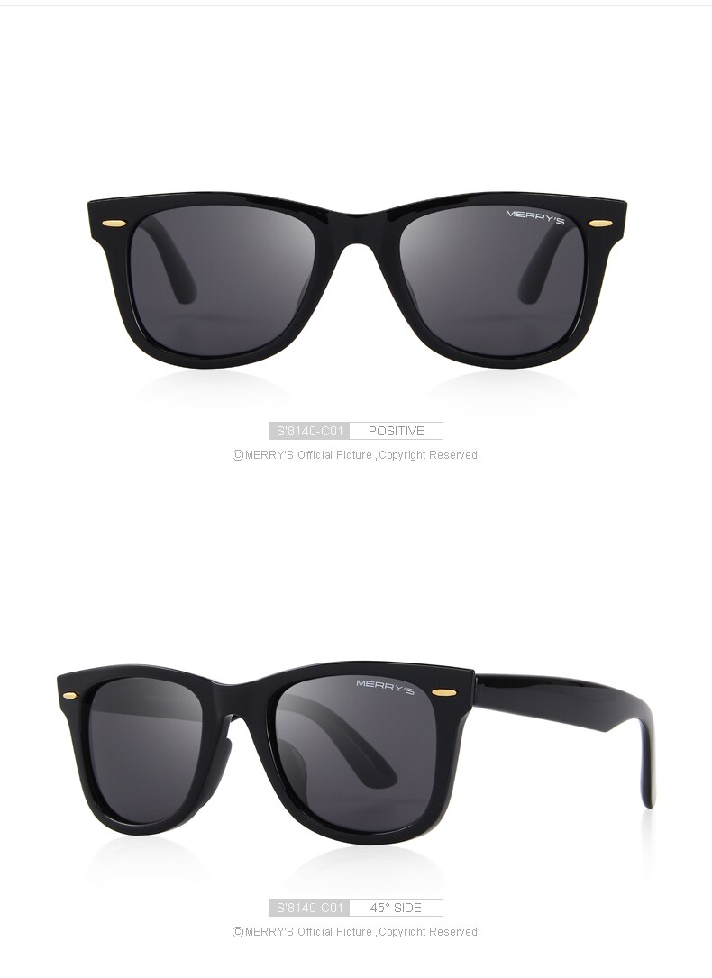 Unisex Classic Retro Polarized Sunglasses