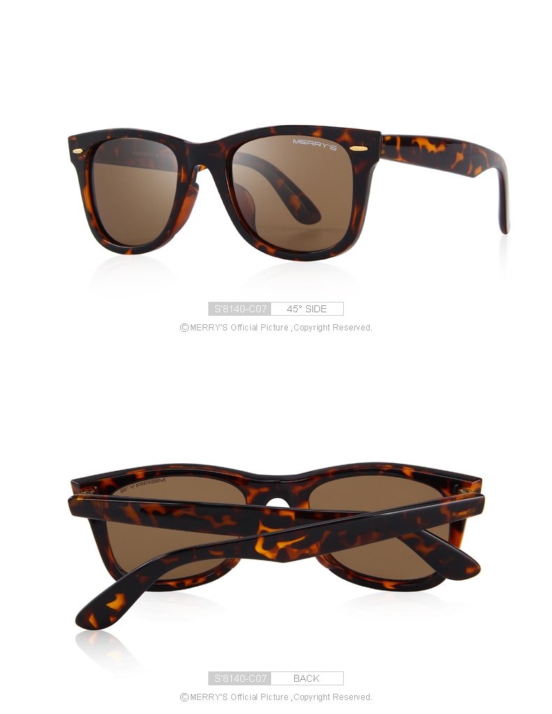 Unisex Classic Retro Polarized Sunglasses