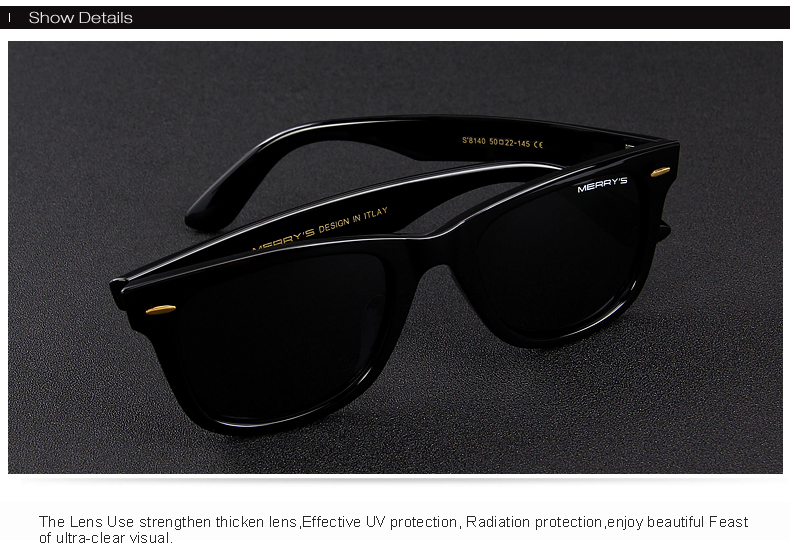 Unisex Classic Retro Polarized Sunglasses