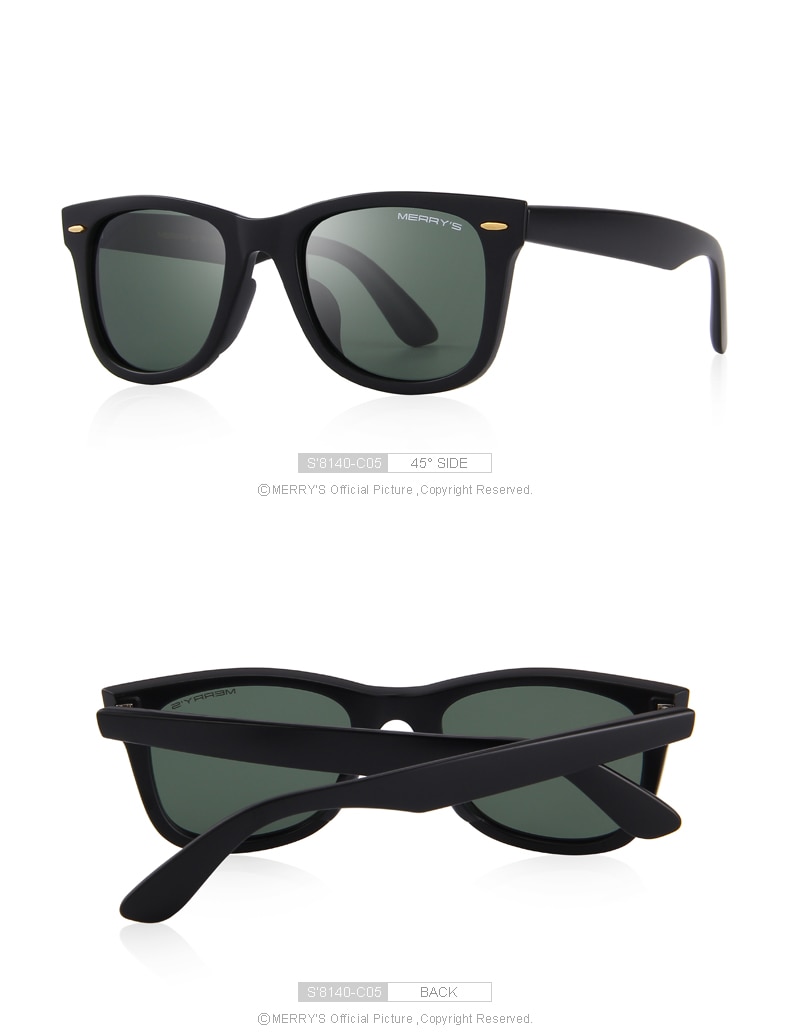 Unisex Classic Retro Polarized Sunglasses