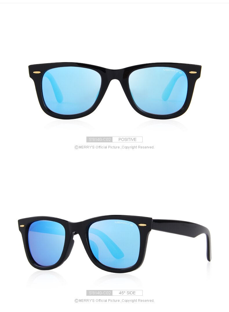 Unisex Classic Retro Polarized Sunglasses