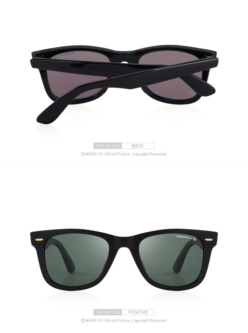 Unisex Classic Retro Polarized Sunglasses