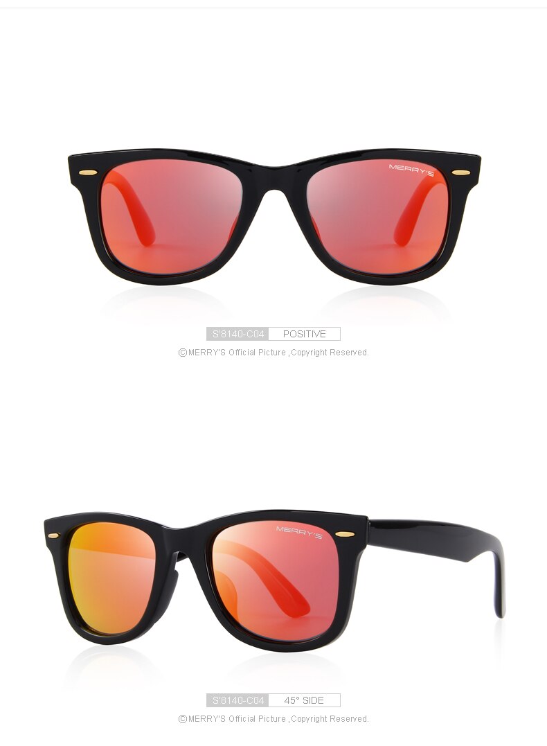 Unisex Classic Retro Polarized Sunglasses