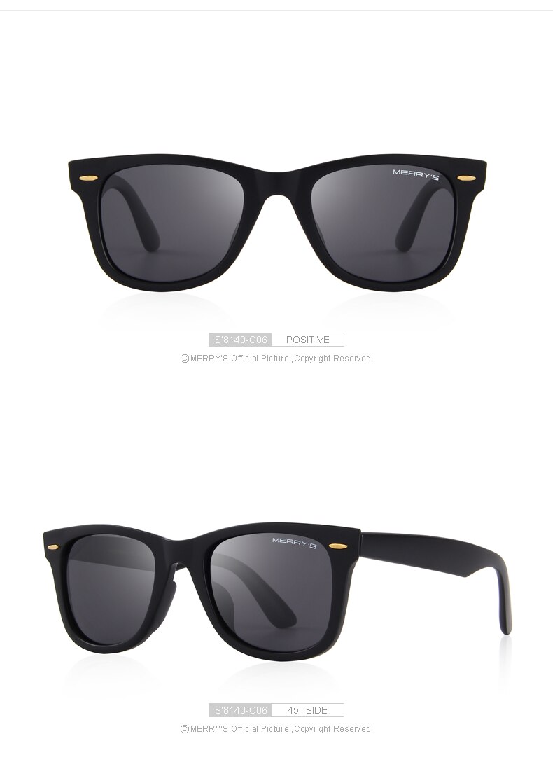 Unisex Classic Retro Polarized Sunglasses