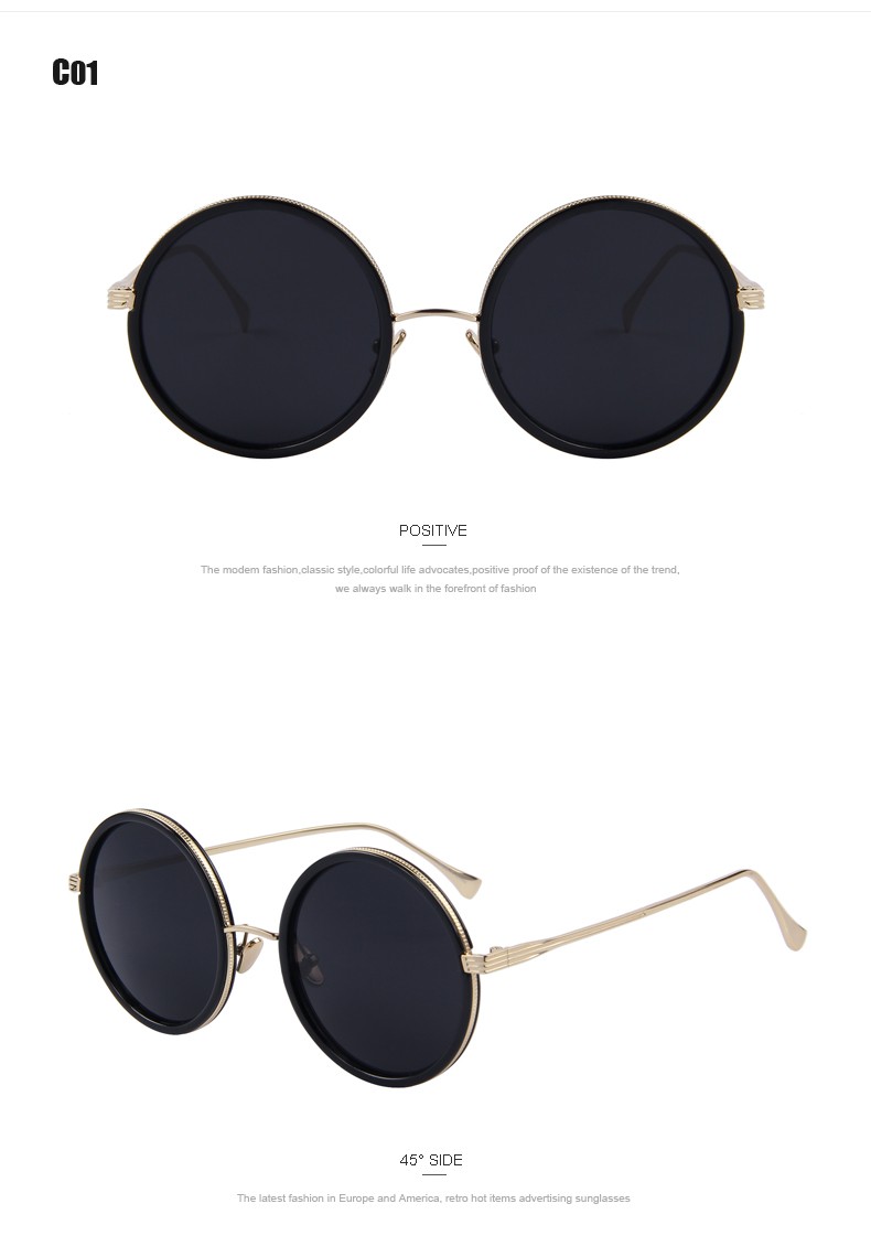 Women's Round Sunglasses