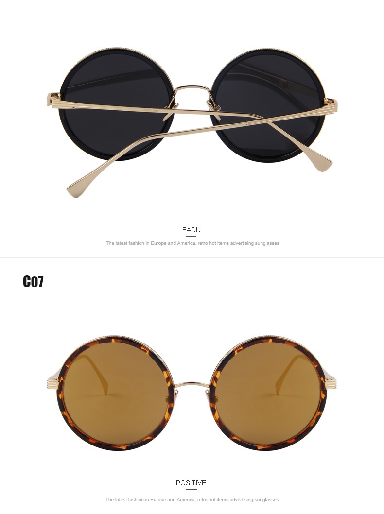 Women's Round Sunglasses