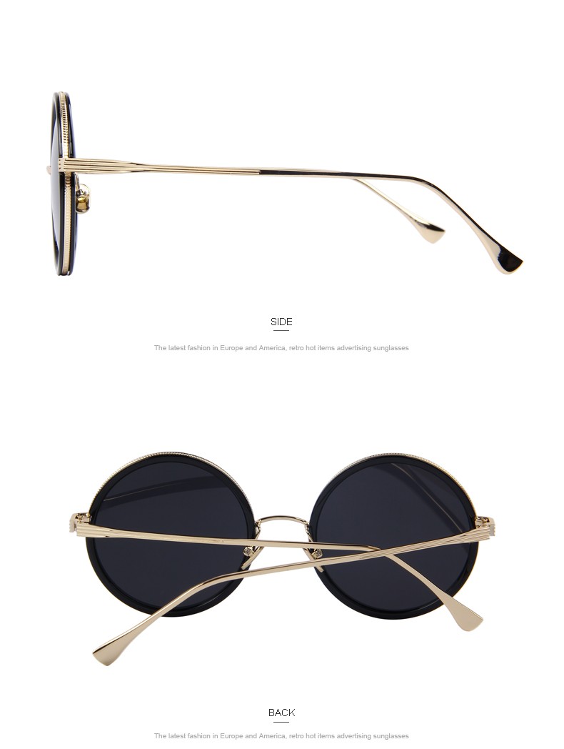 Women's Round Sunglasses