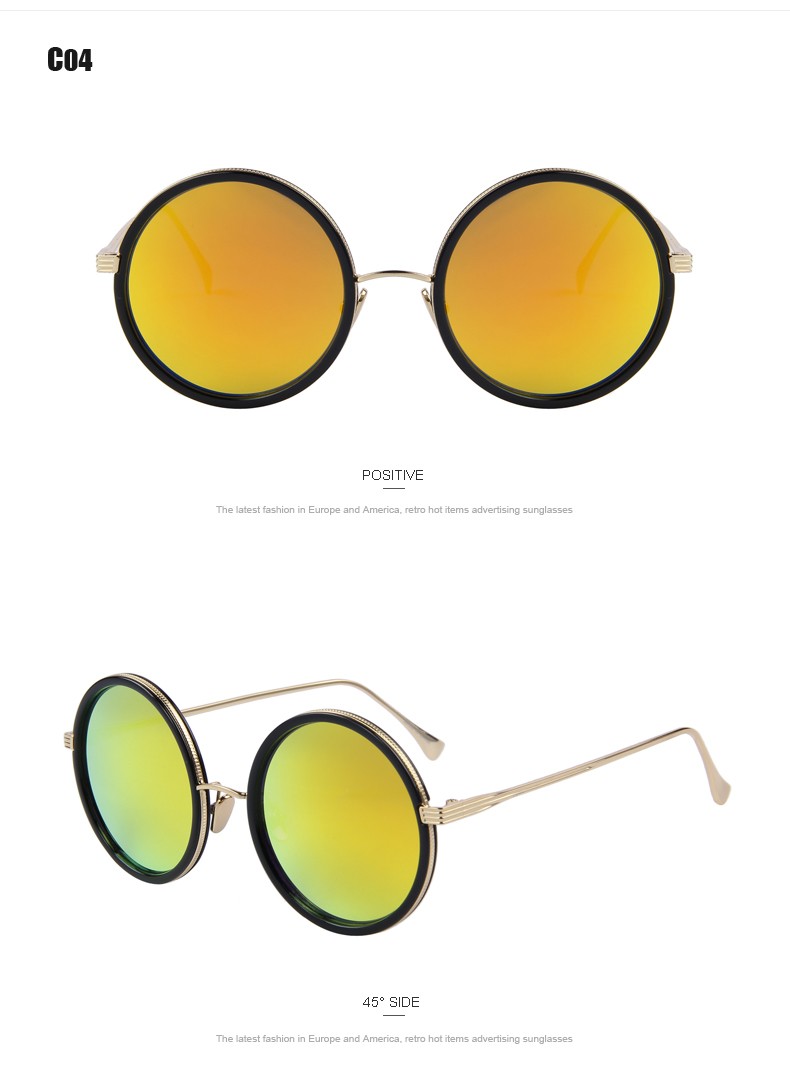 Women's Round Sunglasses