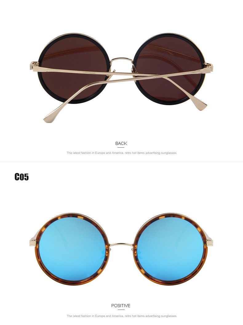 Women's Round Sunglasses