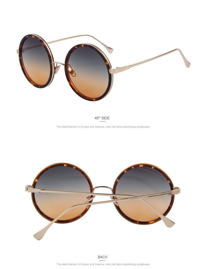 Women's Round Sunglasses