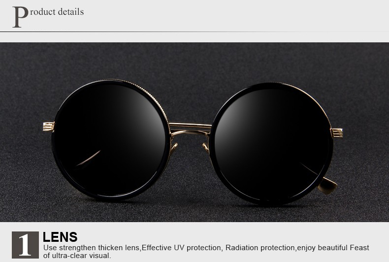 Women's Round Sunglasses