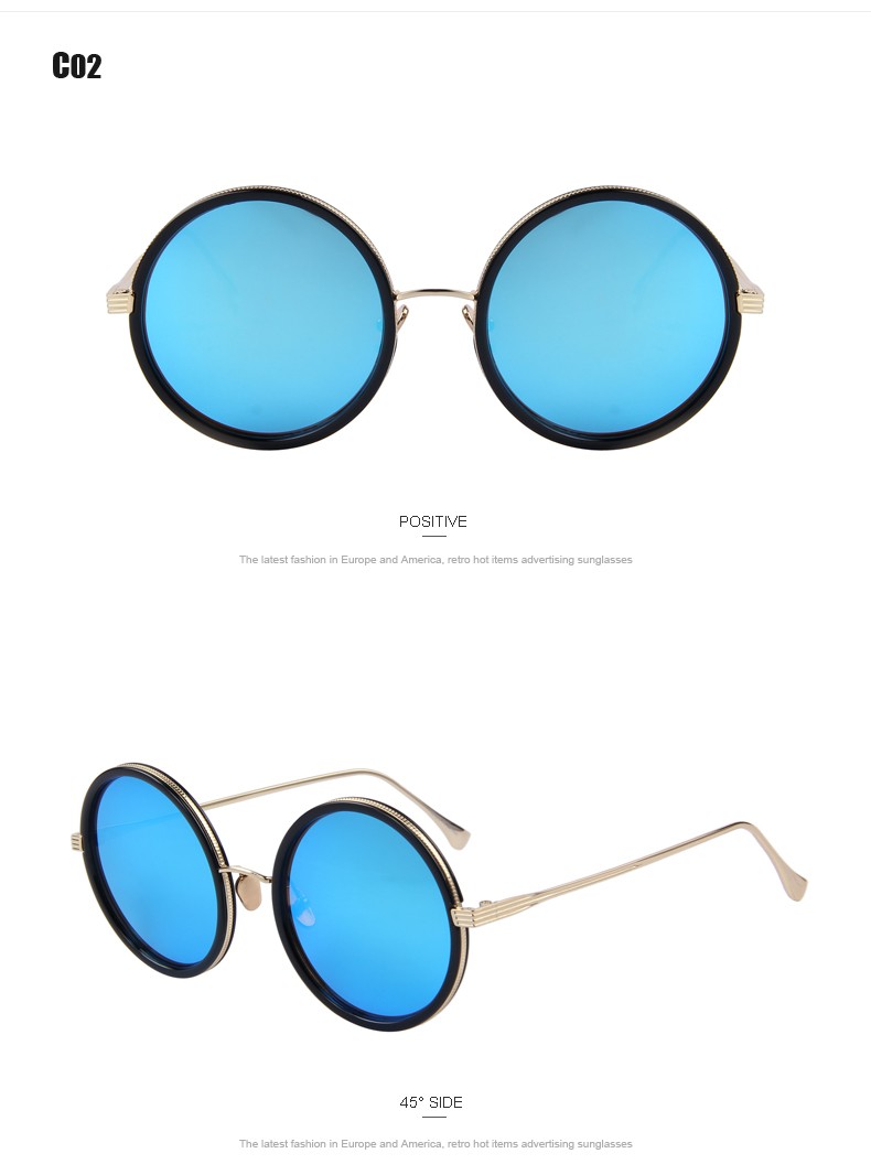 Women's Round Sunglasses