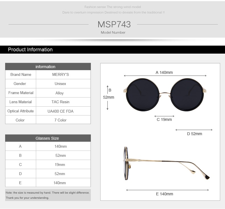 Women's Round Sunglasses