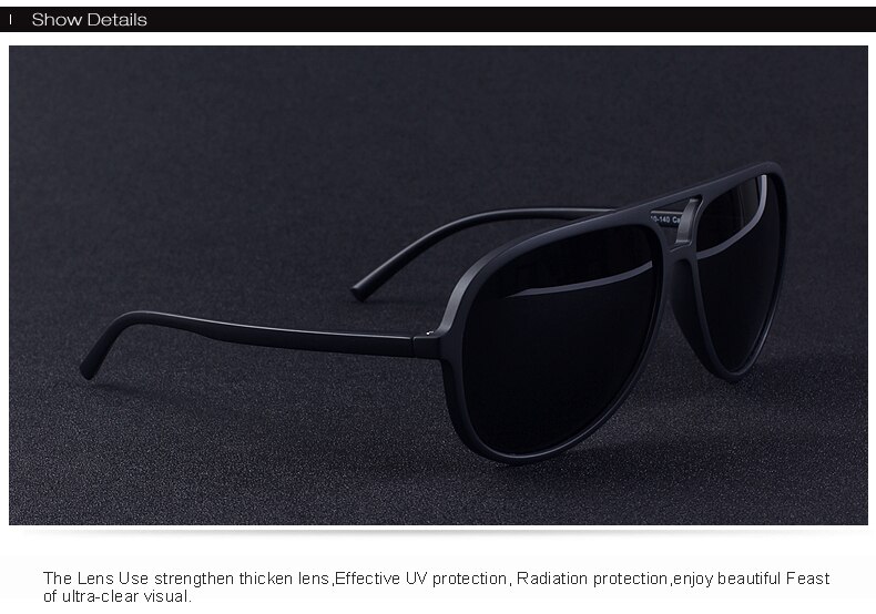 Classic Aviator Polarized Sunglasses