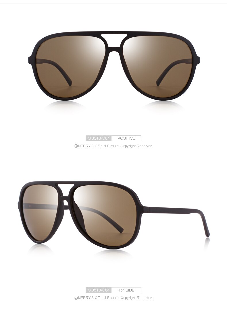Classic Aviator Polarized Sunglasses
