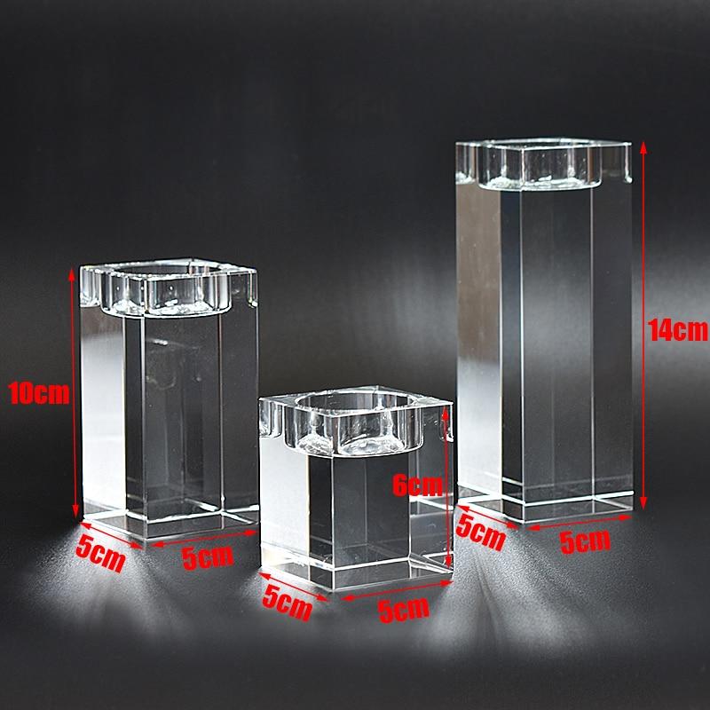 Crystal Tealight Holders,crystal candlesticks,modern candle holder,geometric candle holder,tall candle holders for table