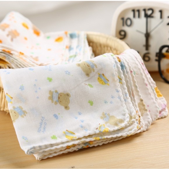 Baby's Teddy Bear Printed Towels