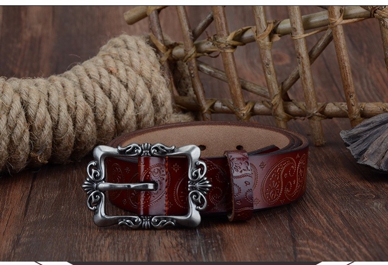 Woman's Casual Leather Belt