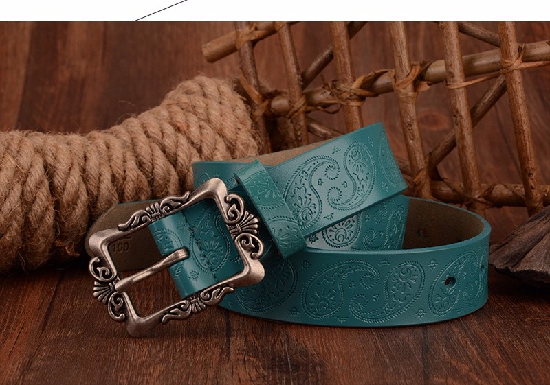 Woman's Casual Leather Belt