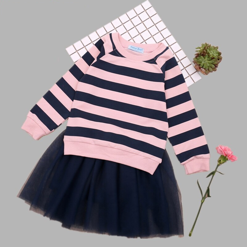 Girls' Cute Printed Cotton Clothes Set