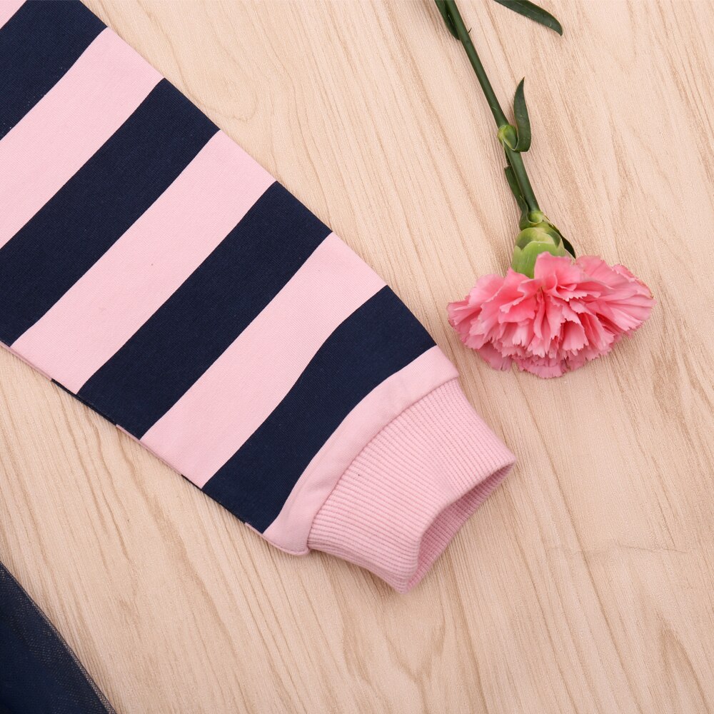 Girls' Cute Printed Cotton Clothes Set