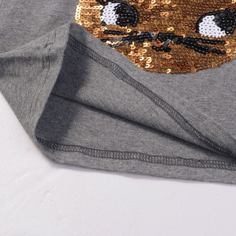 Girls' Cute Printed Cotton Clothes Set