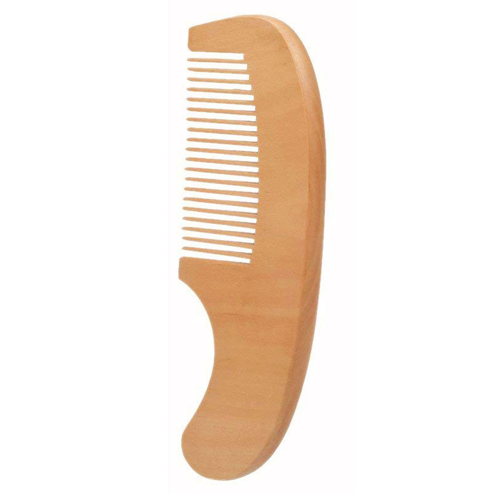 Natural Wood Hairbrush and Comb Kit Natural Wood Hairbrush and Comb Kit