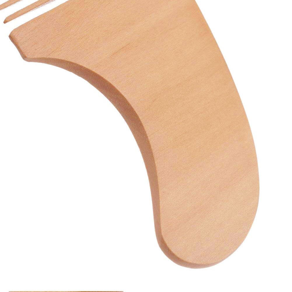 Natural Wood Hairbrush and Comb Kit Natural Wood Hairbrush and Comb Kit