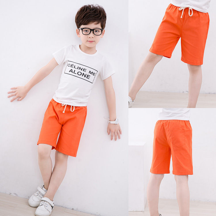 Boys' Light Linen Shorts