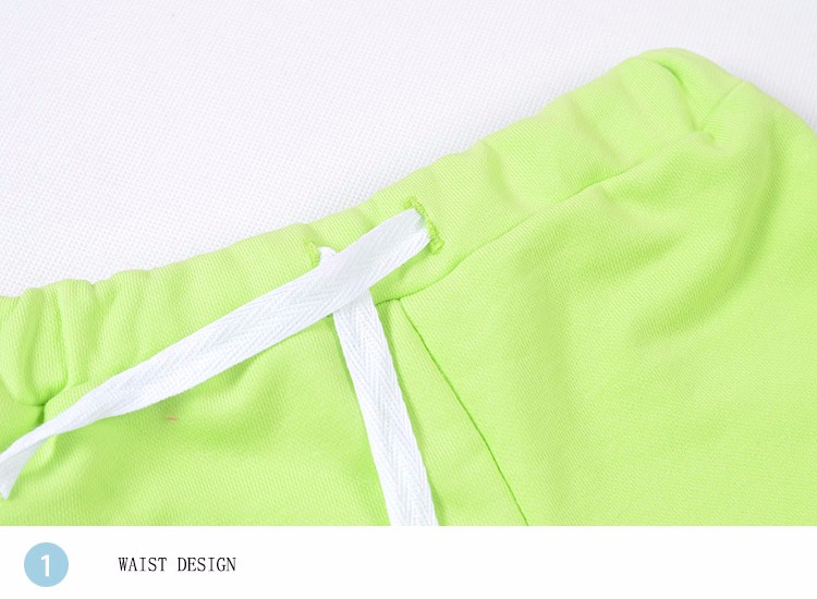 Girls' Sports Cotton Shorts