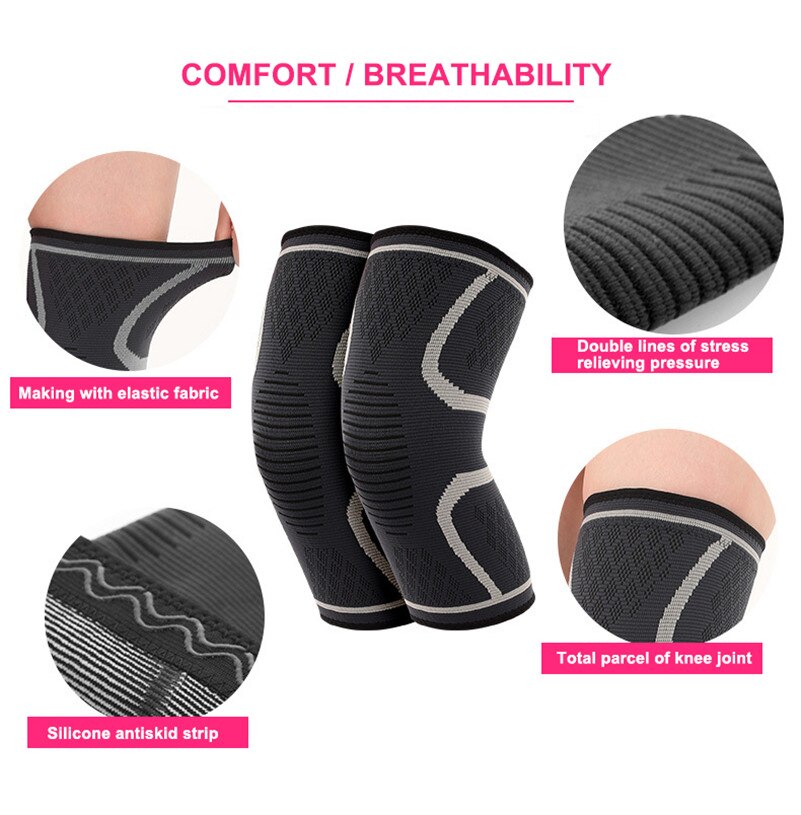 Sports Elastic Thermal Kneepad