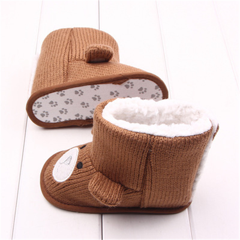 Baby's Warm Soft High Cotton Shoes