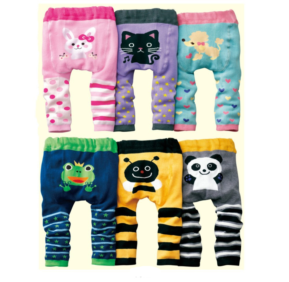 Baby's Animal Printed Cotton Pants Baby's Animal Printed Cotton Pants