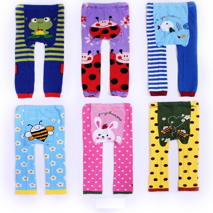 Baby's Animal Printed Cotton Pants Baby's Animal Printed Cotton Pants