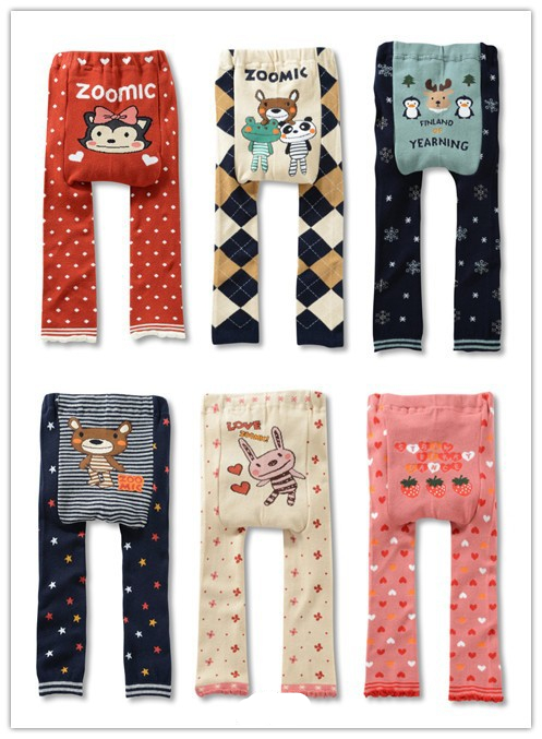 Baby's Animal Printed Cotton Pants Baby's Animal Printed Cotton Pants