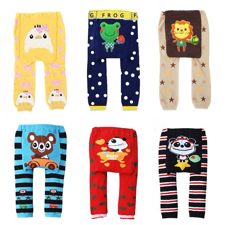 Baby's Animal Printed Cotton Pants Baby's Animal Printed Cotton Pants
