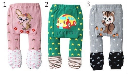 Baby's Animal Printed Cotton Pants Baby's Animal Printed Cotton Pants
