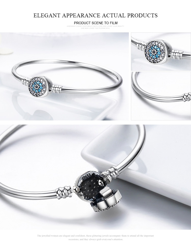 Minimalist Heart Bead Silver Bracelet
