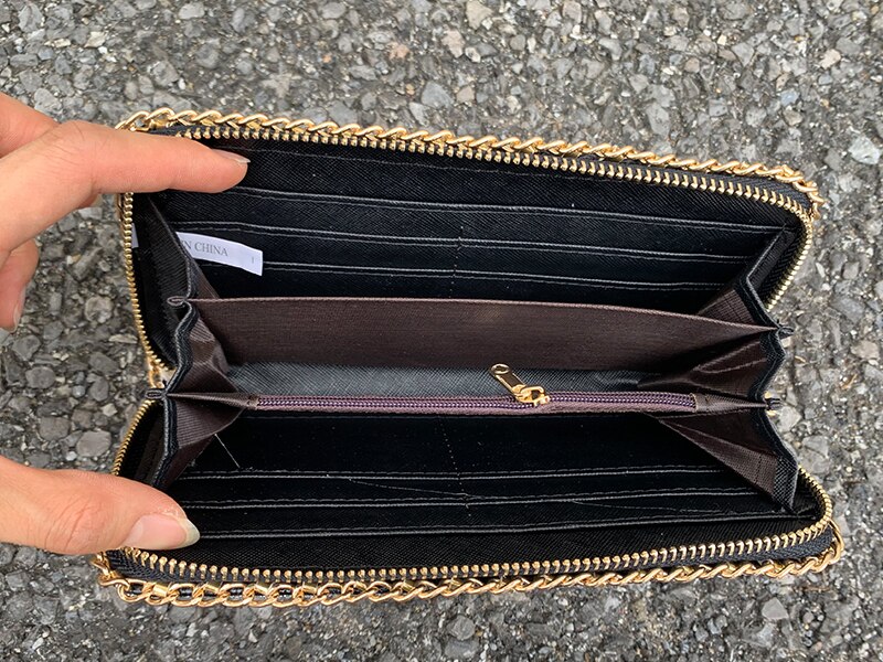 Luxurious Crystal Long Wallet