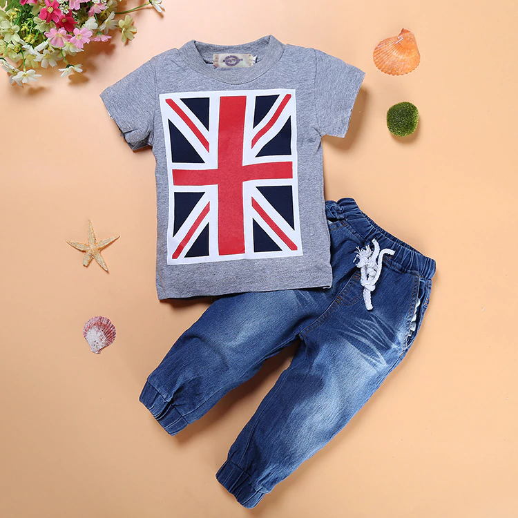 Flag Printed T-Shirts and Pants